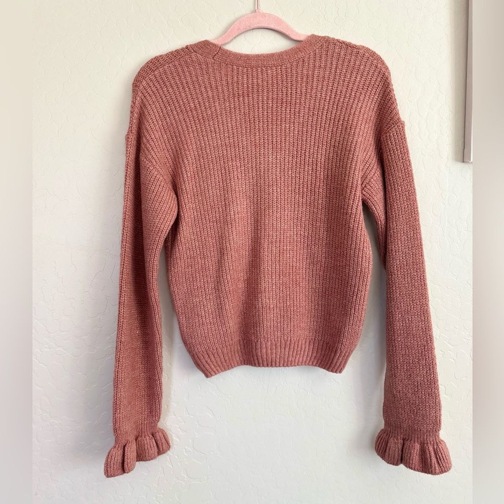 Sinequanone Button Cardigan Lightweight Knit EUC Parisian Chic Layering - Picture 5 of 7